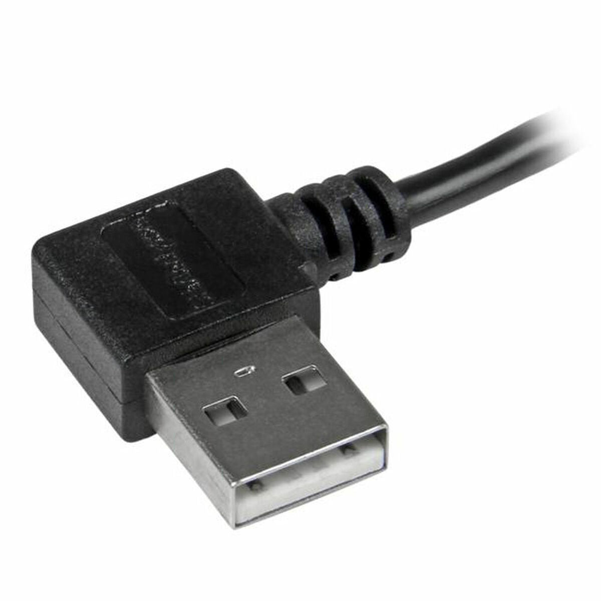 2m 6 ft Right Angle Micro-USB Cable