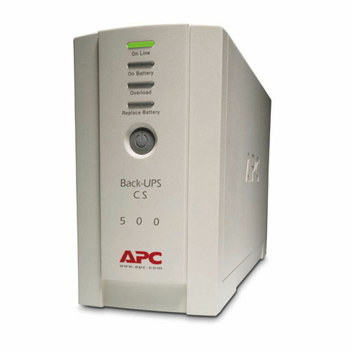 APC Back-UPS CS 500 UPS AC 230V 300Watt 500VA RS-232 USB output connectors 4 beige