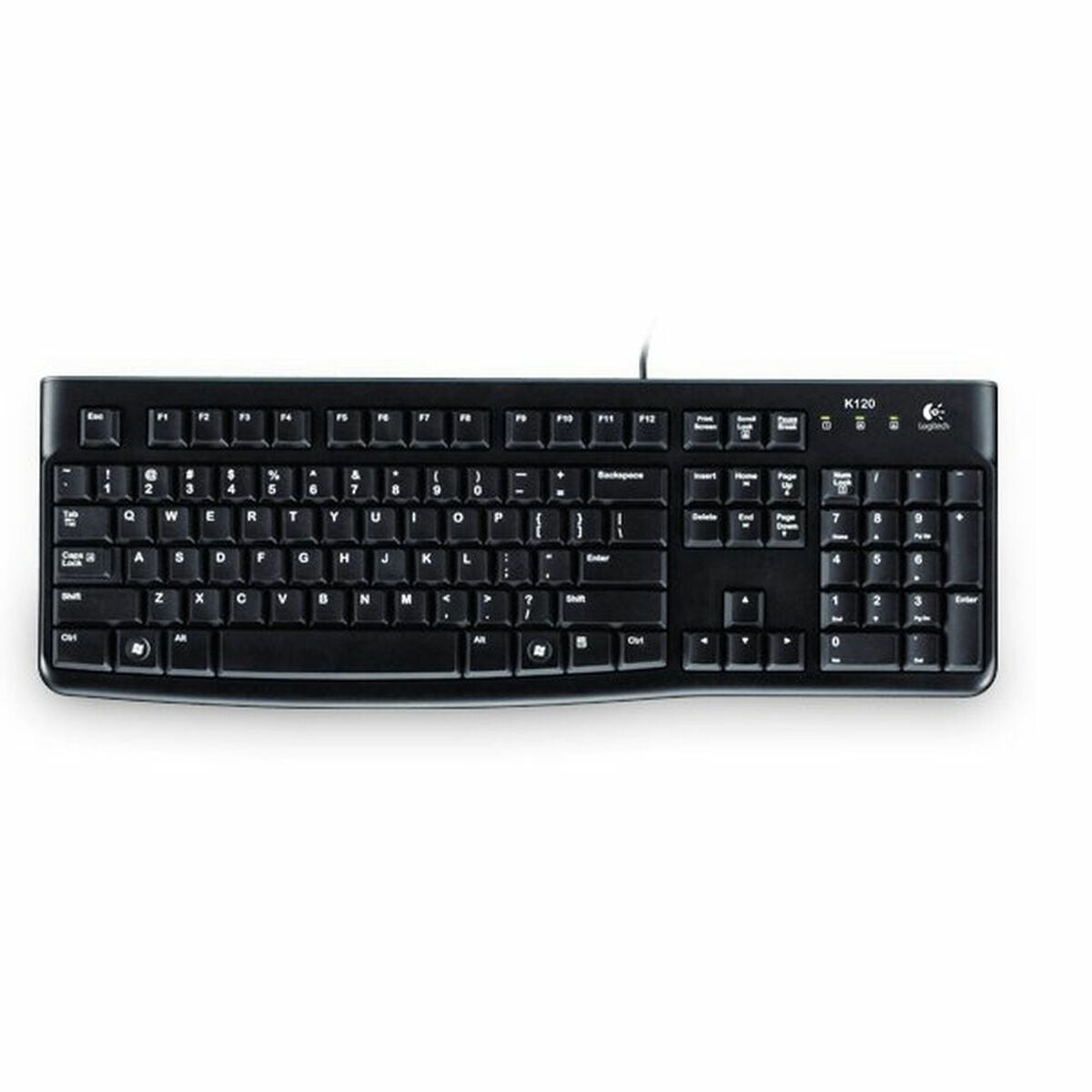Logitech Keyboard K120 for Business clavier USB QWERTZ Allemand Noir
