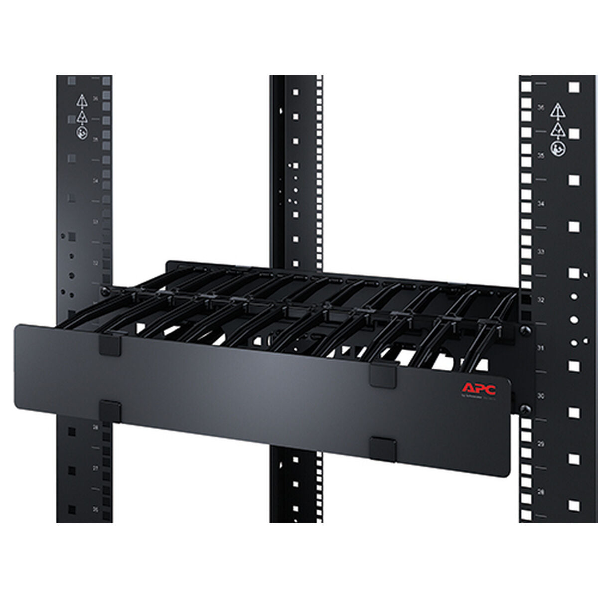 1U Horizontal Cable Manager 6" deep Sing