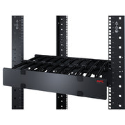 1U Horizontal Cable Manager 6" deep Sing