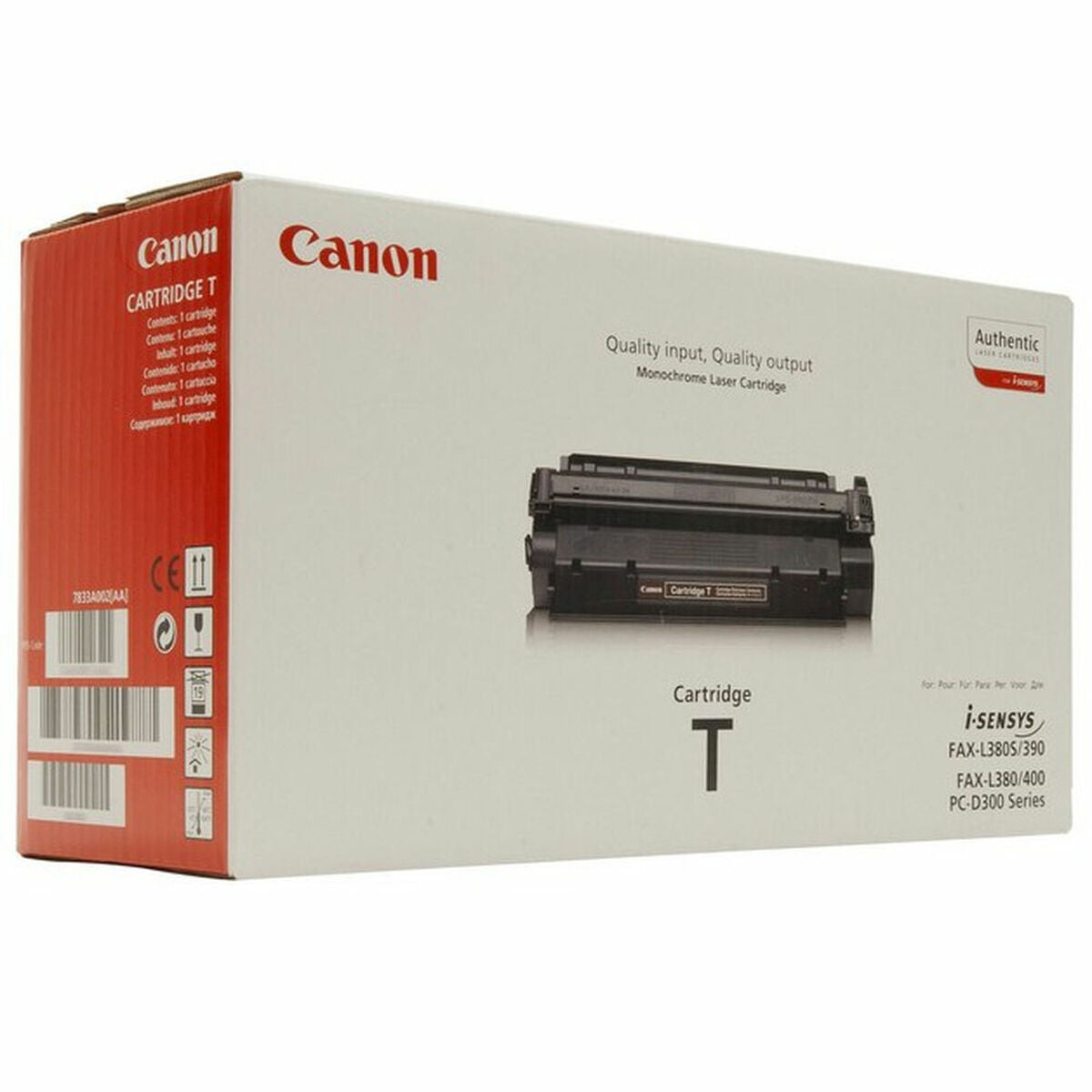 Canon Toner T Cartouche de toner 1 piece(s) Original Noir