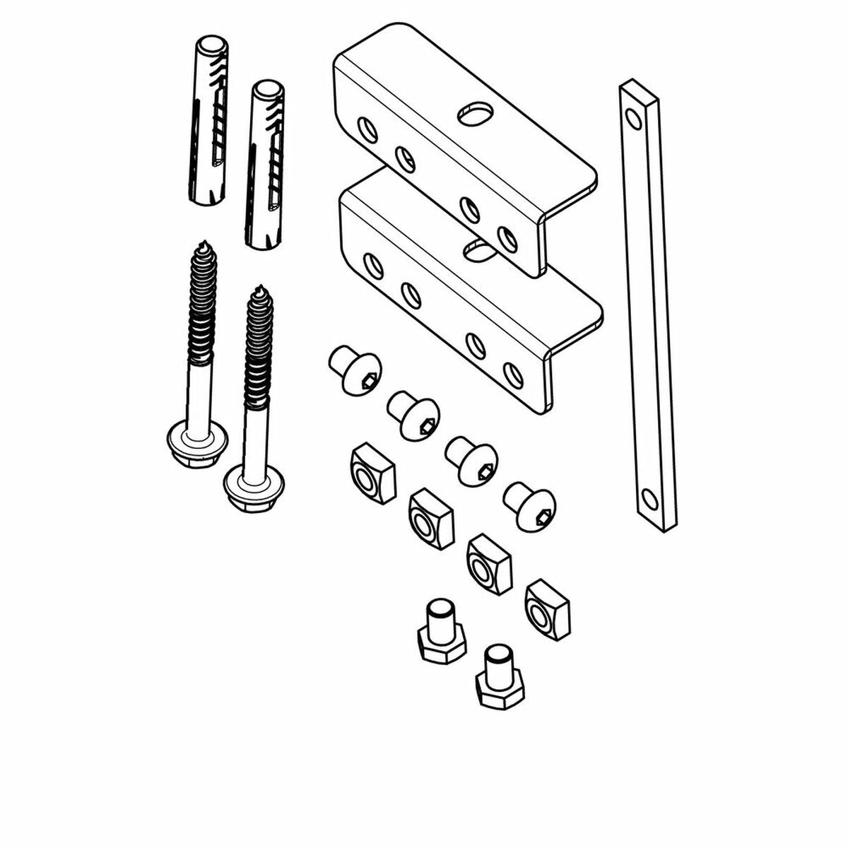 PFA 9126 Fixing kit for PFB 34xx
