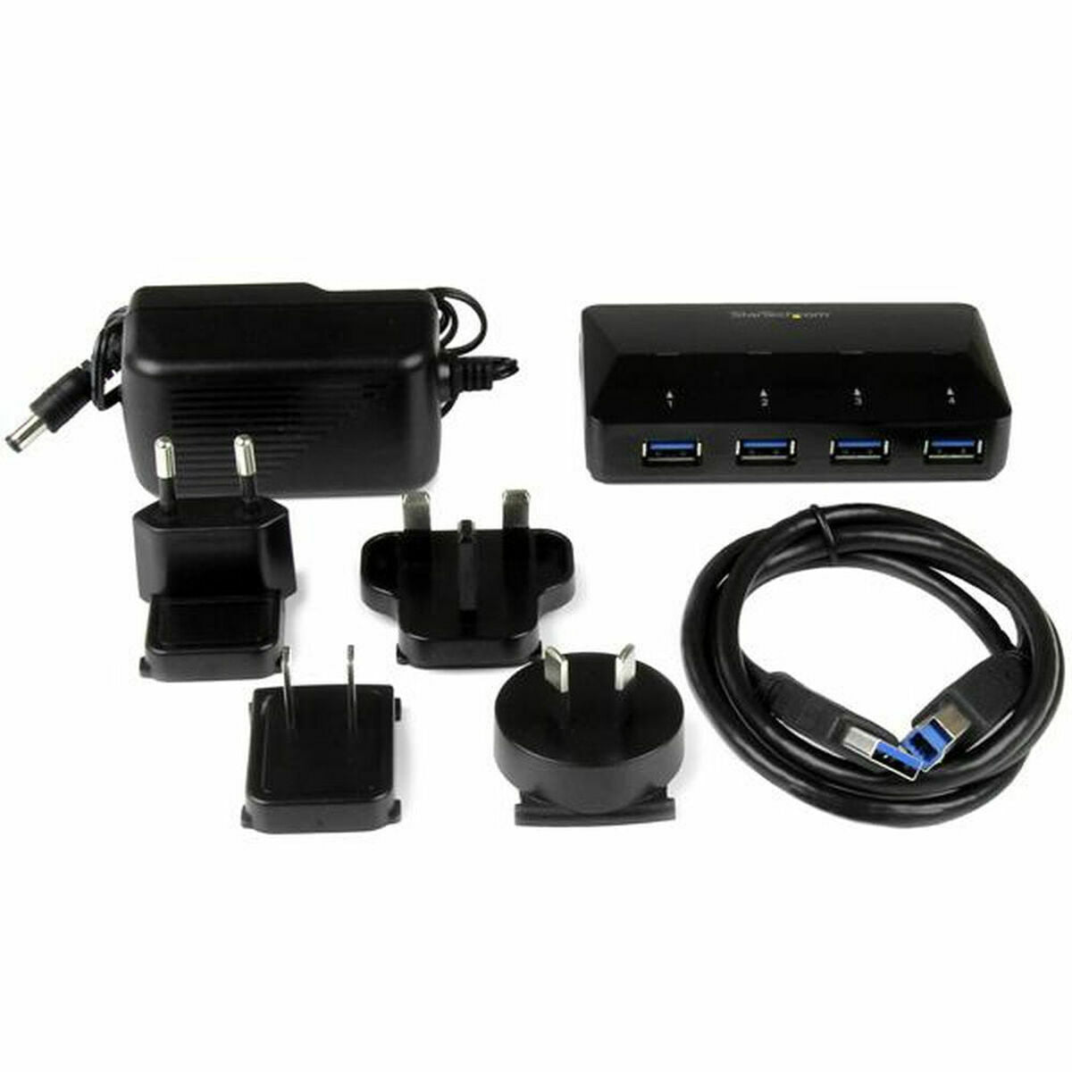 4-Port USB 3.0 Hub plus 2.4A Charge Port