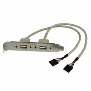 2 Port USB A Slot Plate Adapter