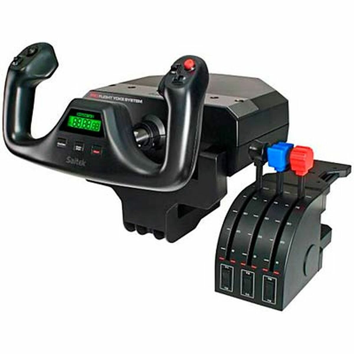 LOGITECH Flight Yoke System Yoke and throttle wired for PC