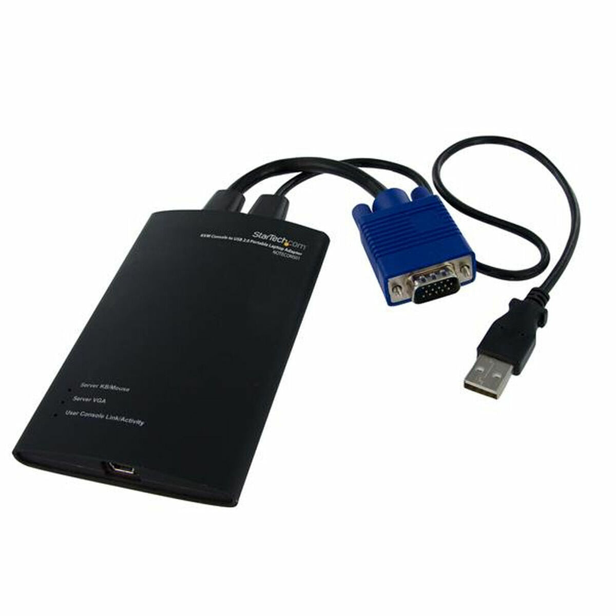 KVM Console to USB Laptop Crash Cart