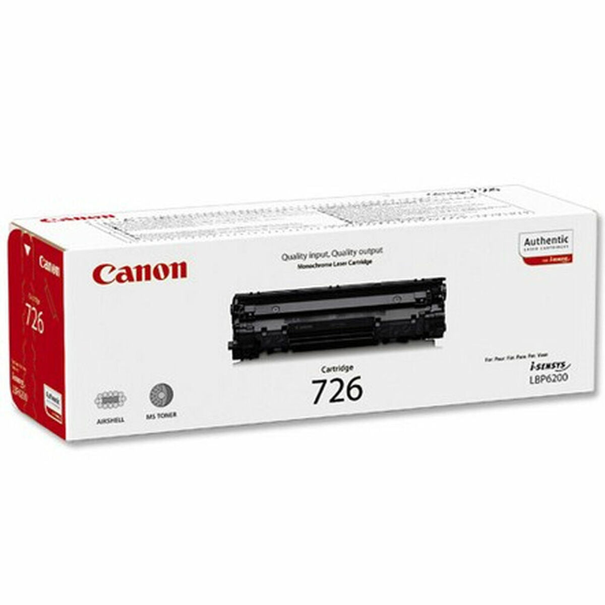 Toner/726 LBP Cartridge BK