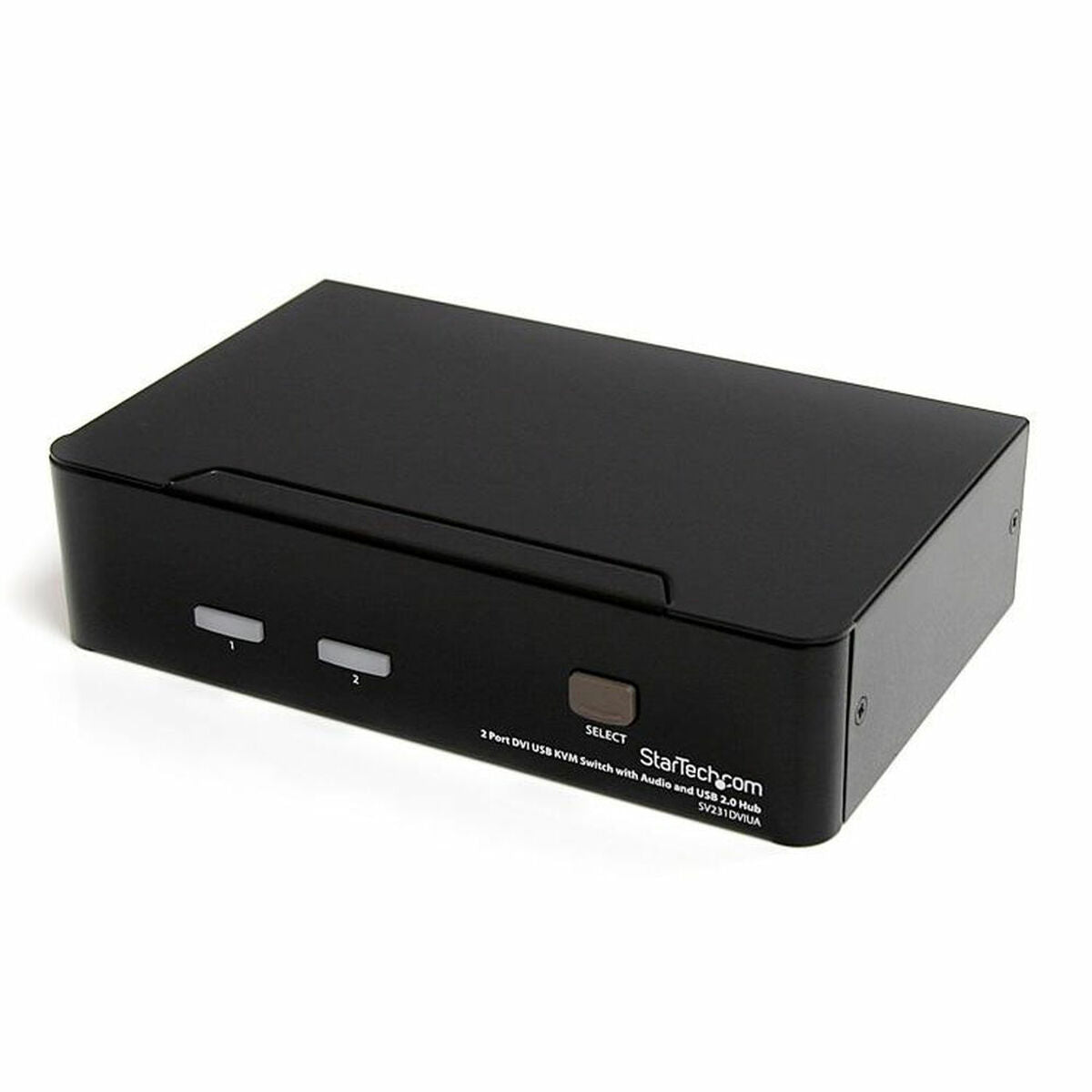 2 Port DVI USB KVM Switch with Audio
