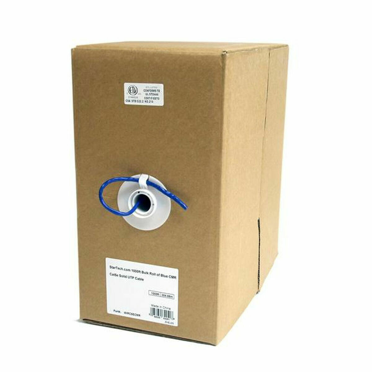 1000ft Bulk Roll - CMR Cat5e Solid Cable