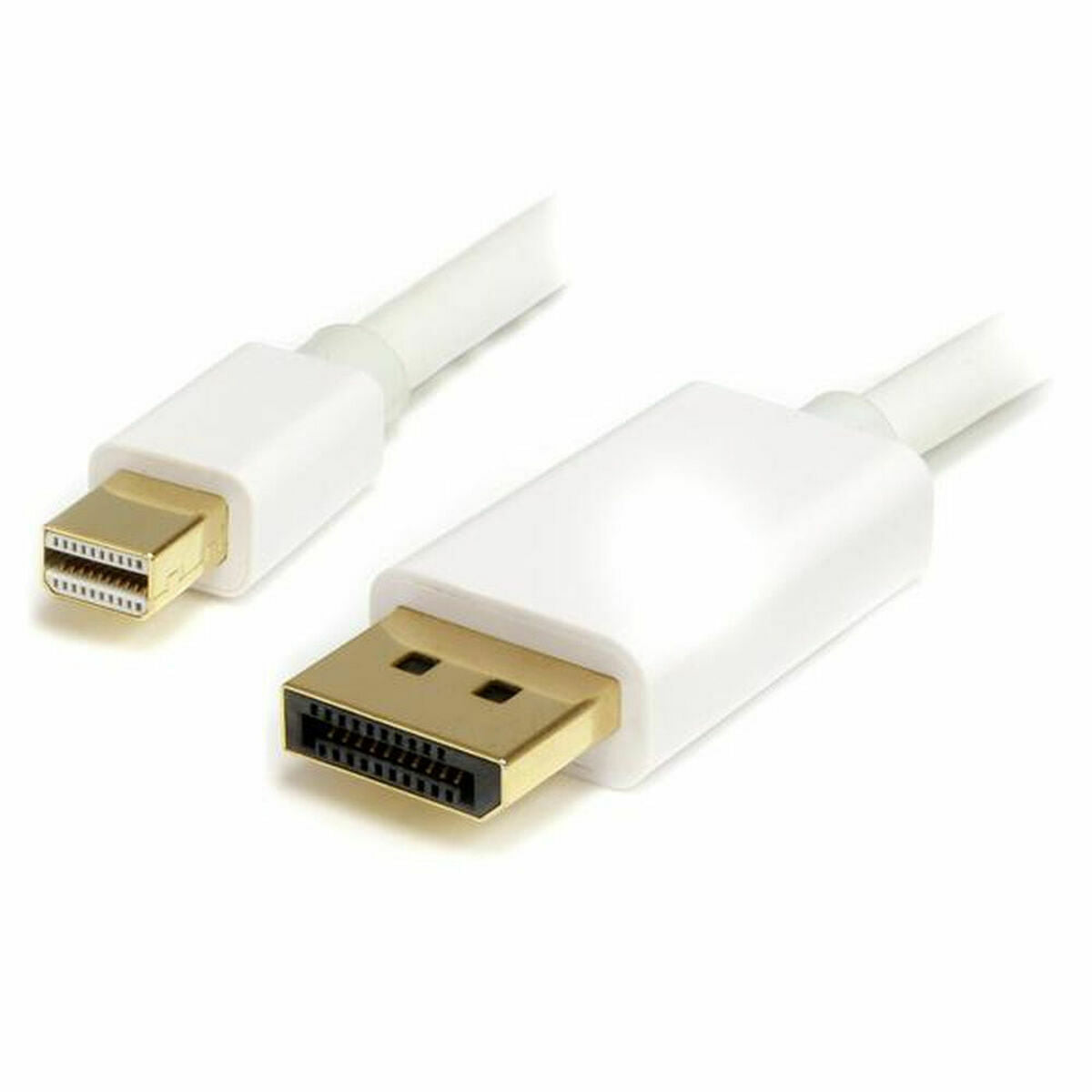 2m White Mini DP to DP 1.2 Cable