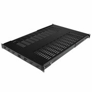 1U Adjustable Vented Rack Mount Shelf