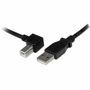 2m USB 2.0 A to Left Angle B Cable M/M