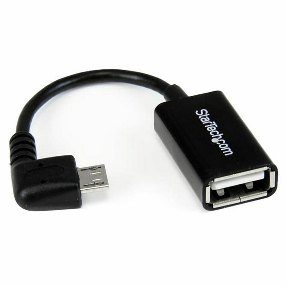 5in Right Angle Micro USB OTG Adapter