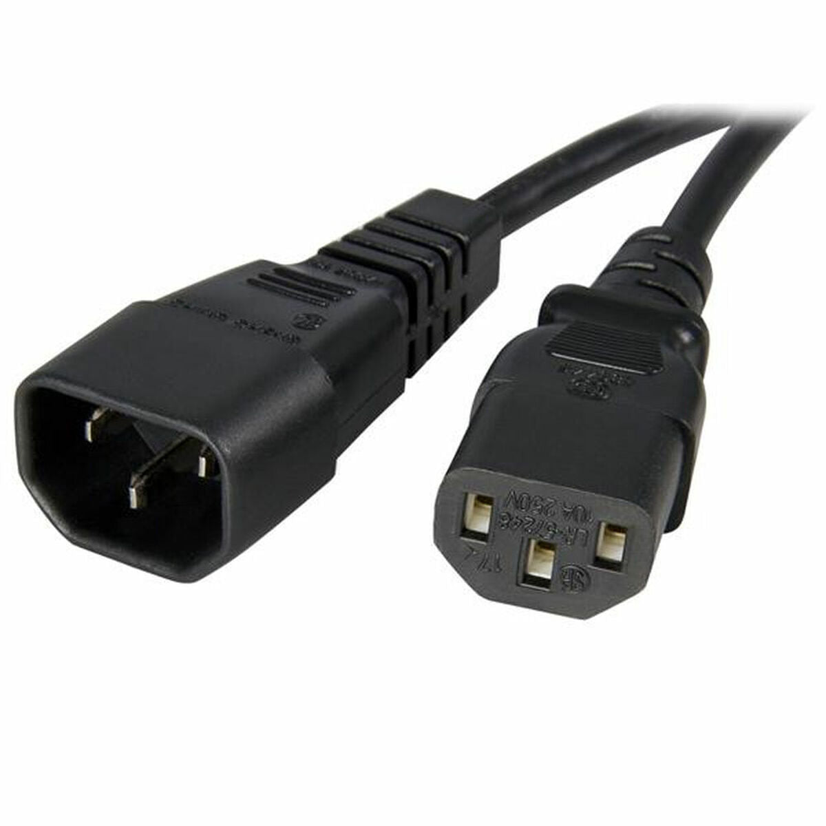 1m PC Power Cord Extension C14 to C13
