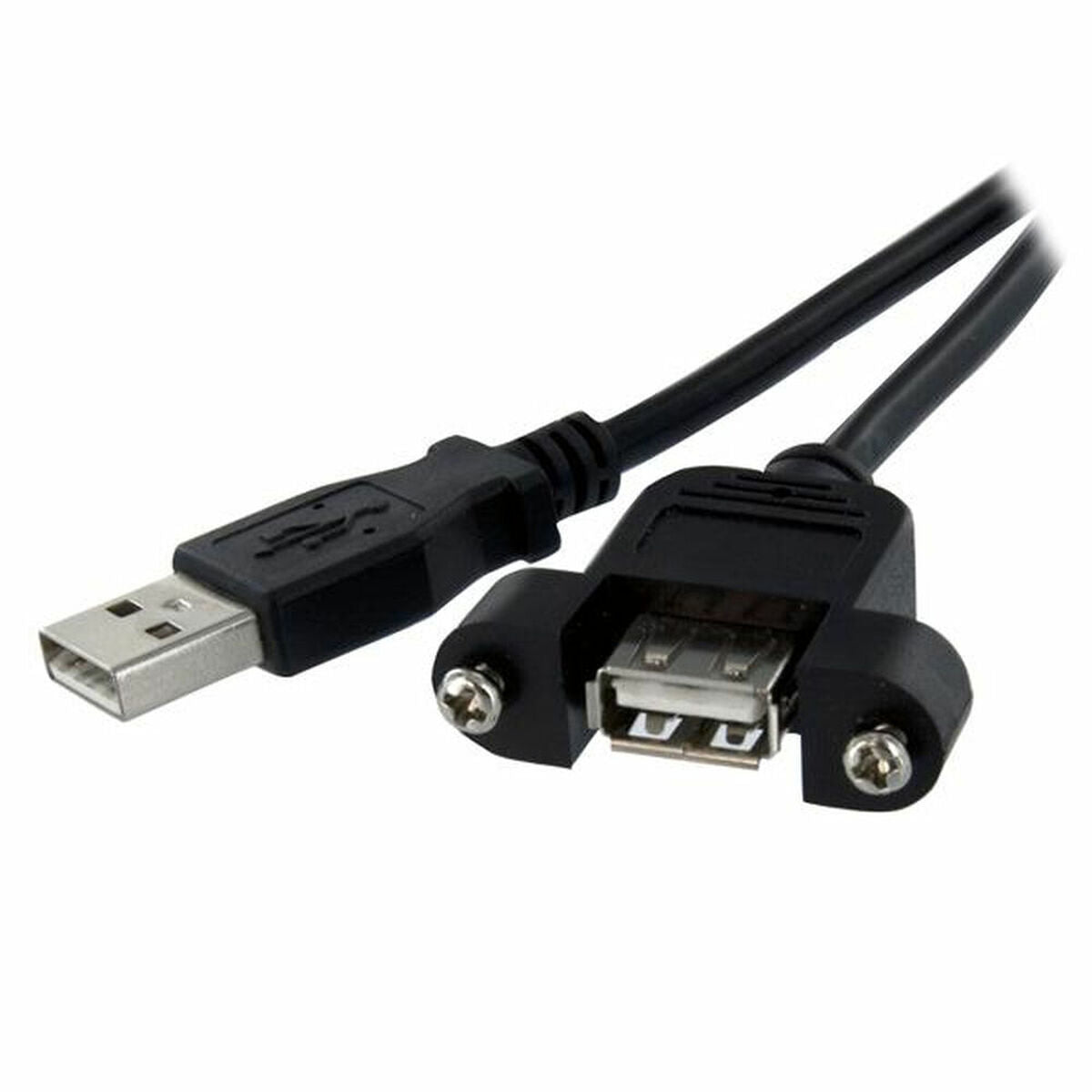 60 cm Panel Mount USB Cable A to A - F/M