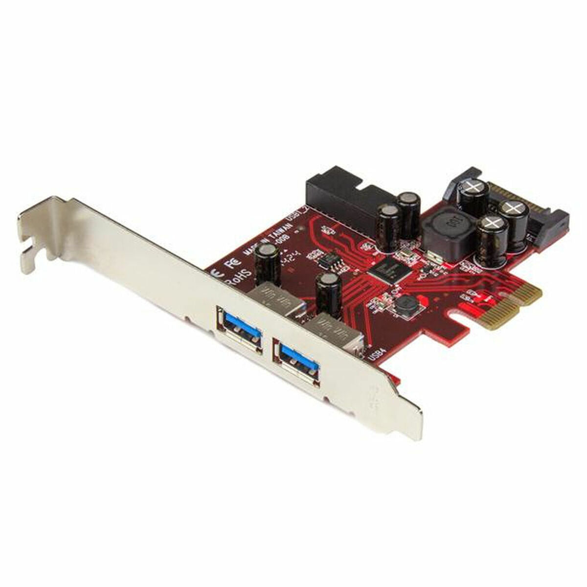 4 Port PCIe USB 3.0 Card - 2 Ext+2 Int