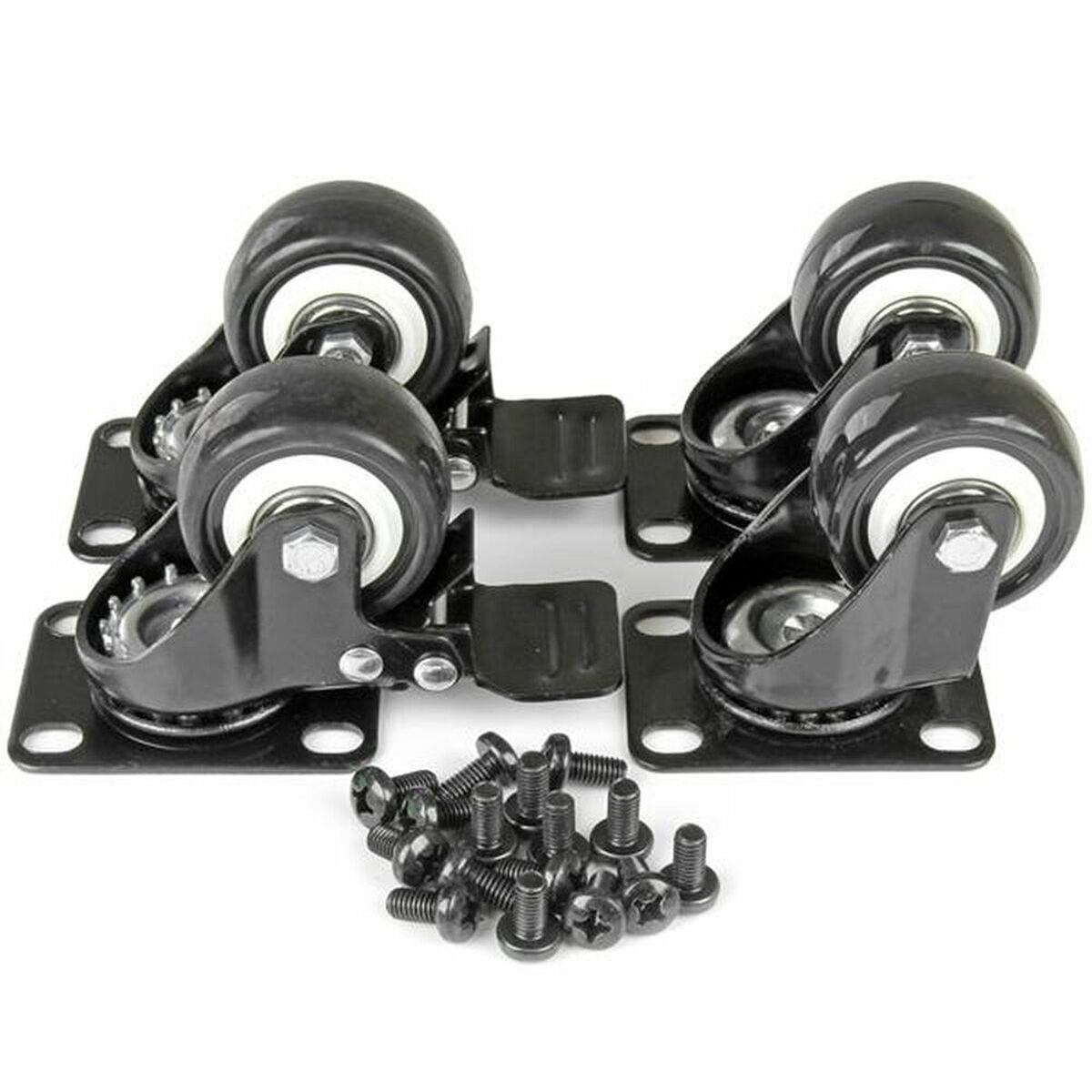 2-Post Server Rack with Casters - 42U