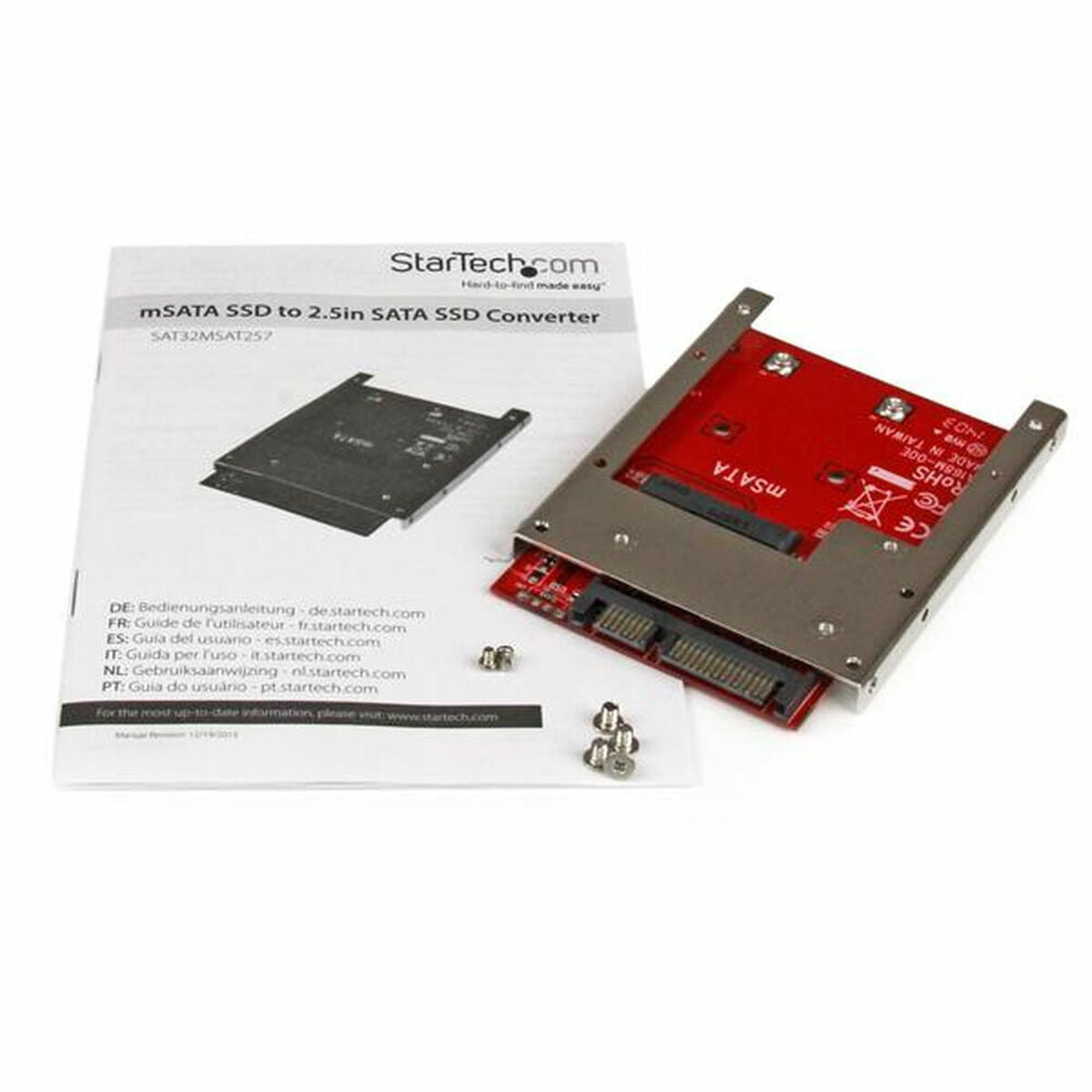 mSATA SSD to 2.5" SATA Adapter Converter
