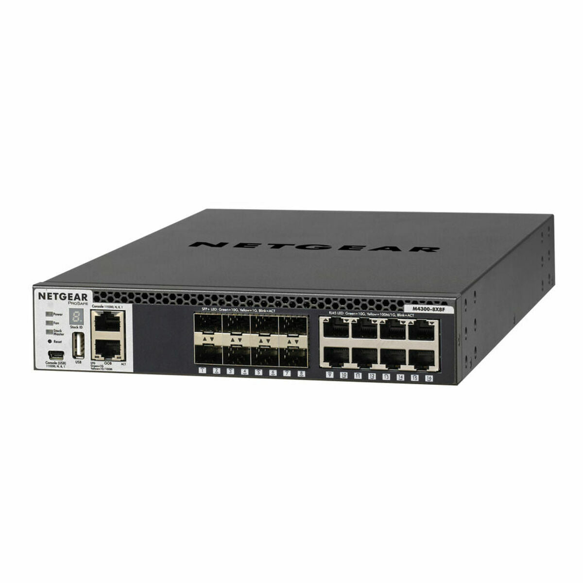 M4300-8X8F Stackable mgd.Switch 16xXGENT