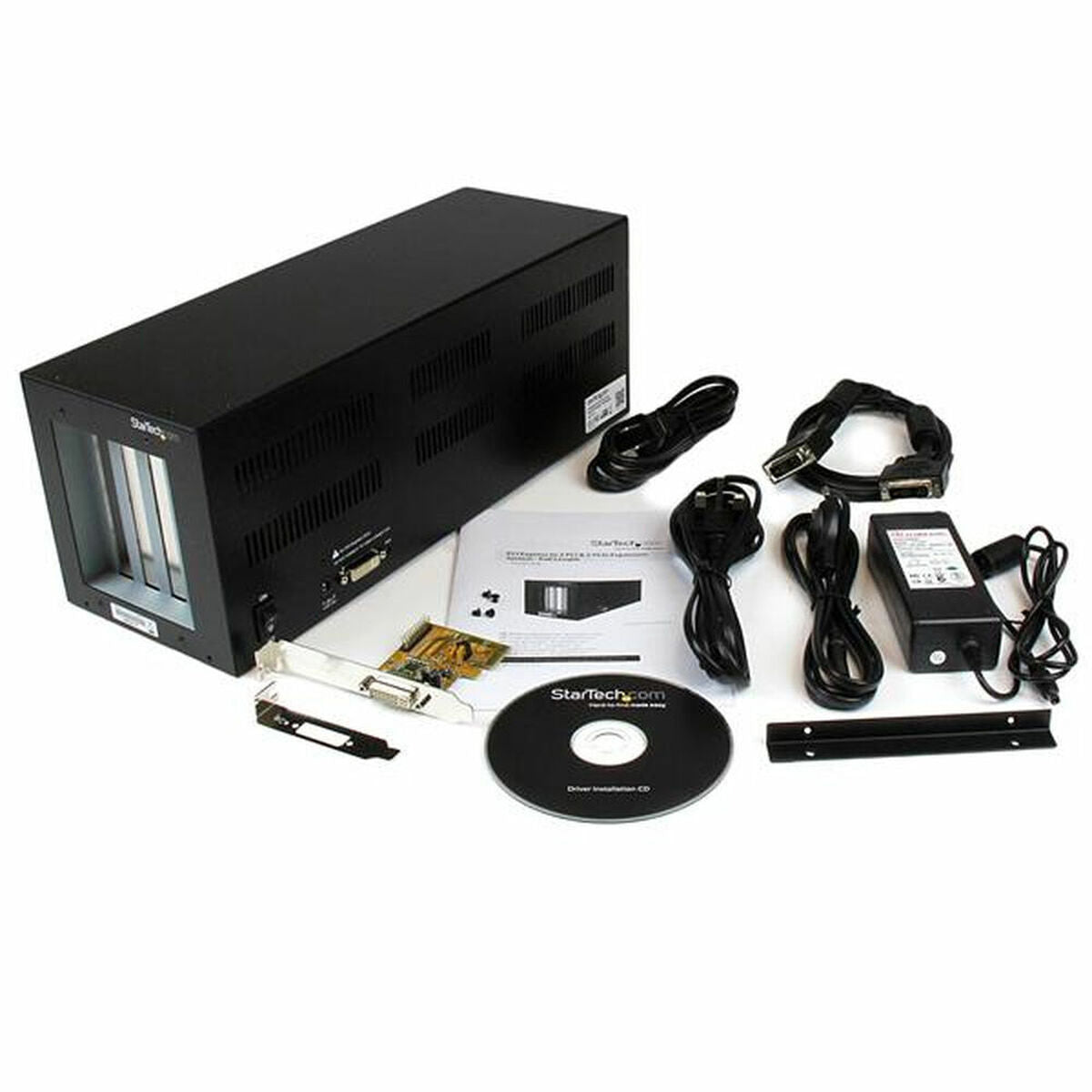 PCIe to 2 PCI+2 PCIe Expansion System
