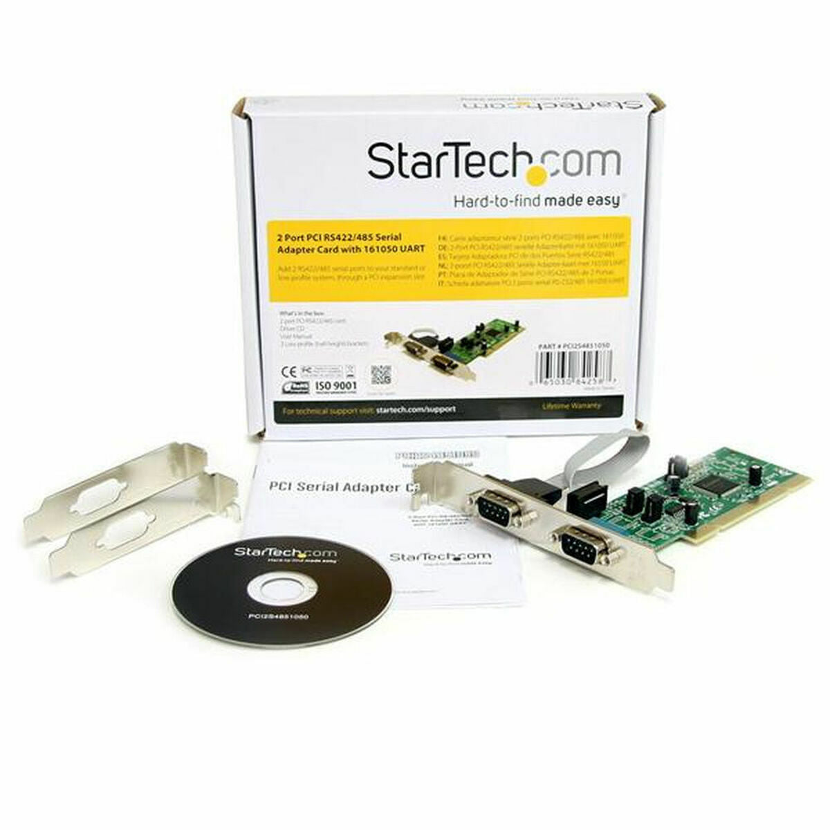 2x PCI RS422/485 Serial Card w/161050