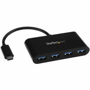 4 Port USB C Hub - C to A - USB 3.0 Hub