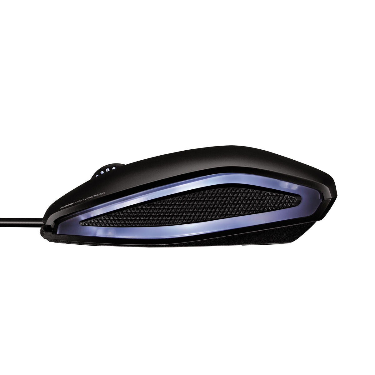 CHERRY Souris Gentix Illuminated USB bleue/noire