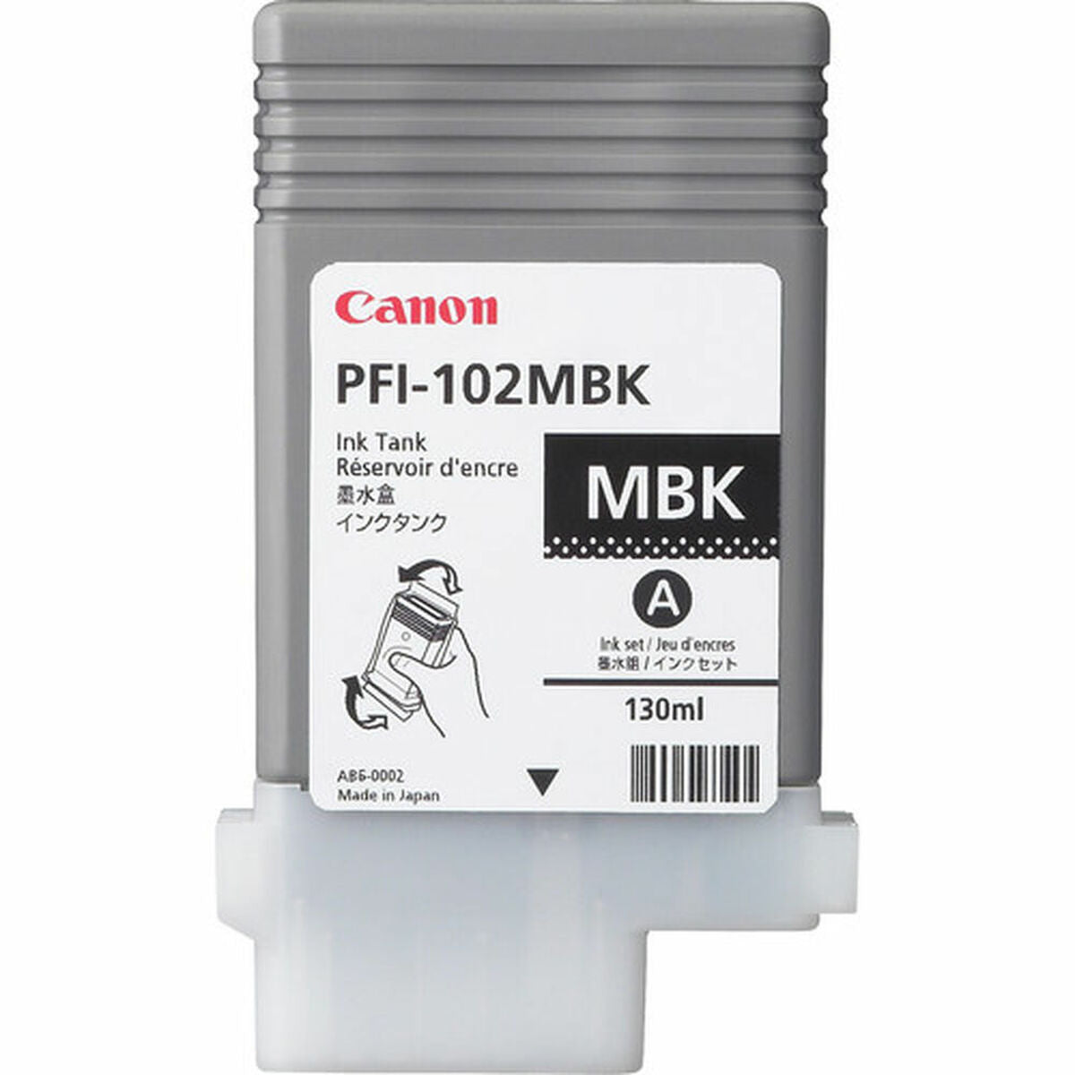 Ink tank/Matte Black 130ml f IPF500/600