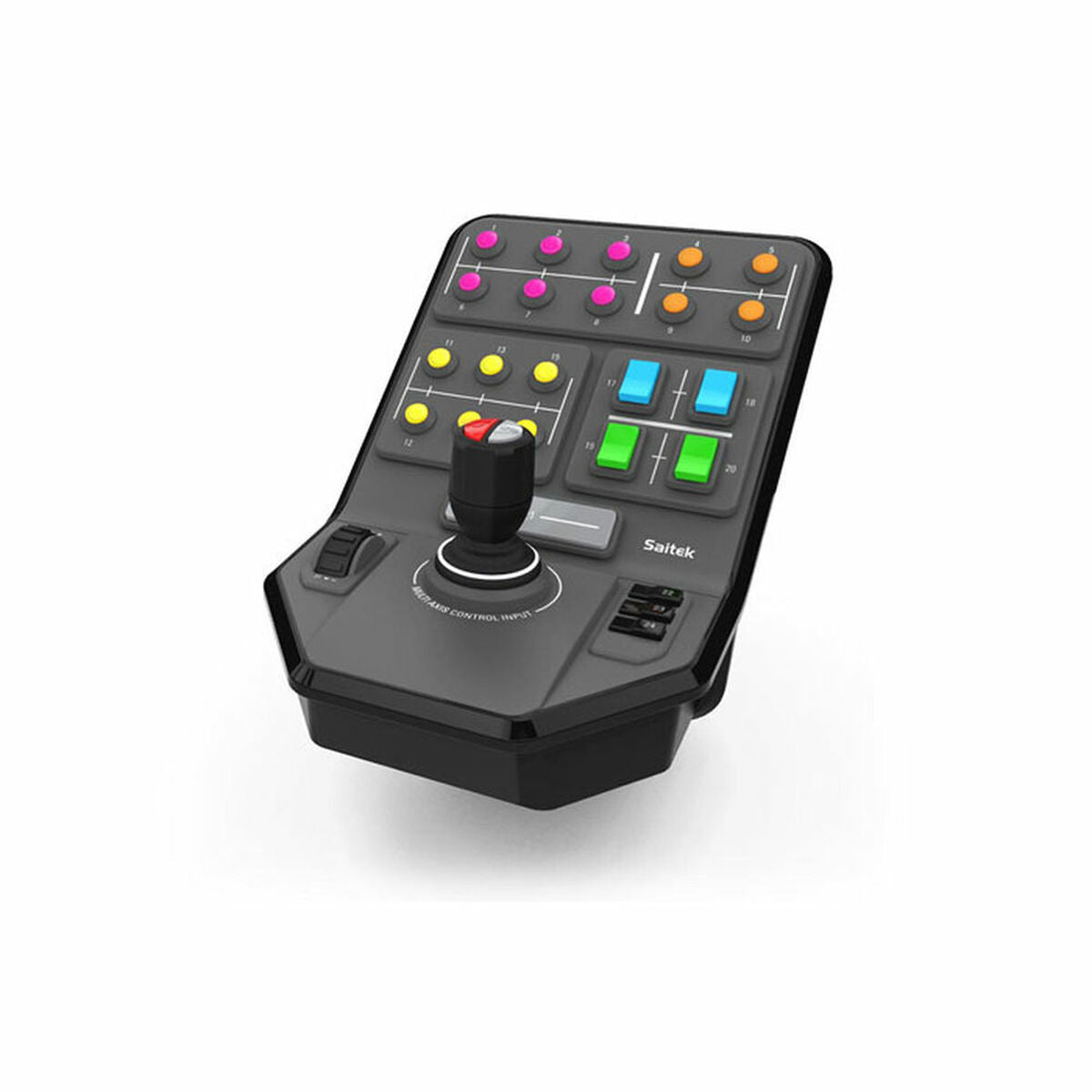 LOGITECH Heavy Equipment Side Panel Flight simulator controller wired for PC