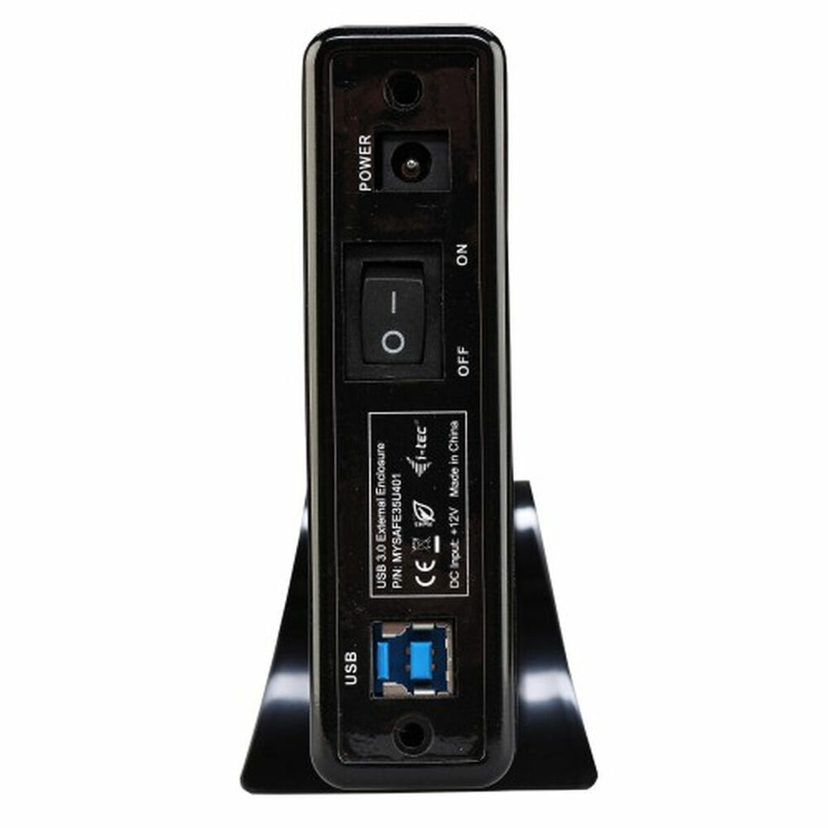 I-TEC MYSAFE Advanced 3.5 p USB 3.0 External aluminium case for SATA I/I/III and SSD discs