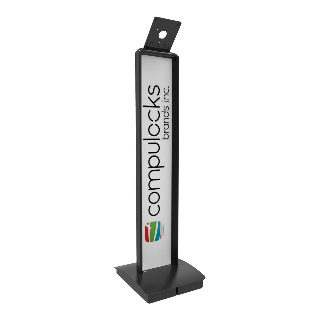 Tablet Floor Stand Mount BrandME Black