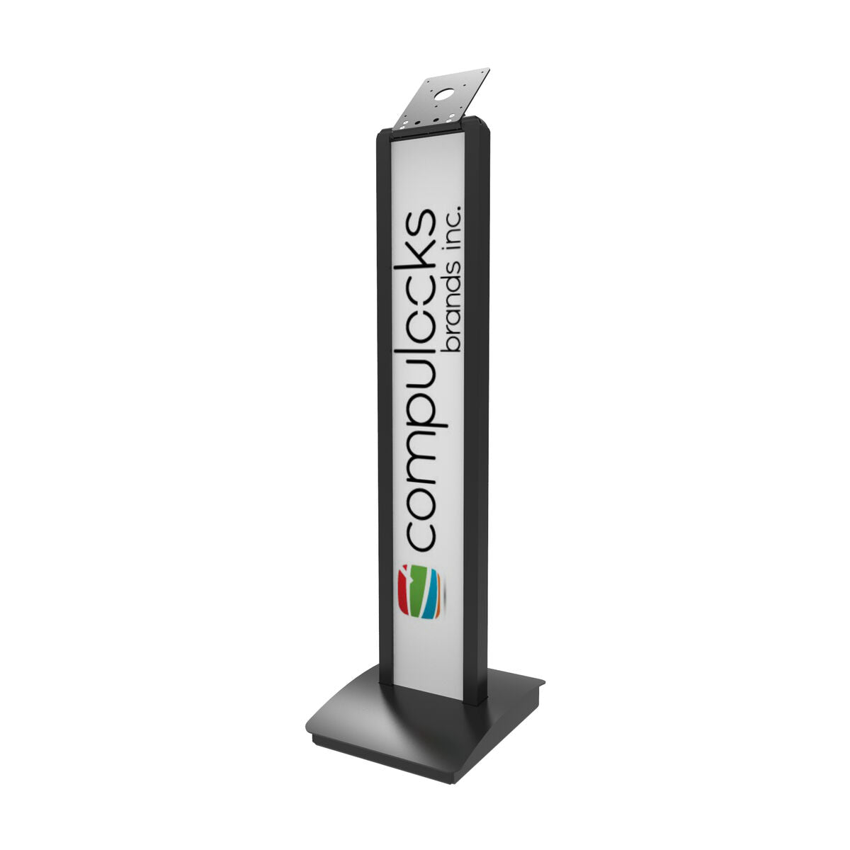 Tablet Floor Stand Mount BrandME Black