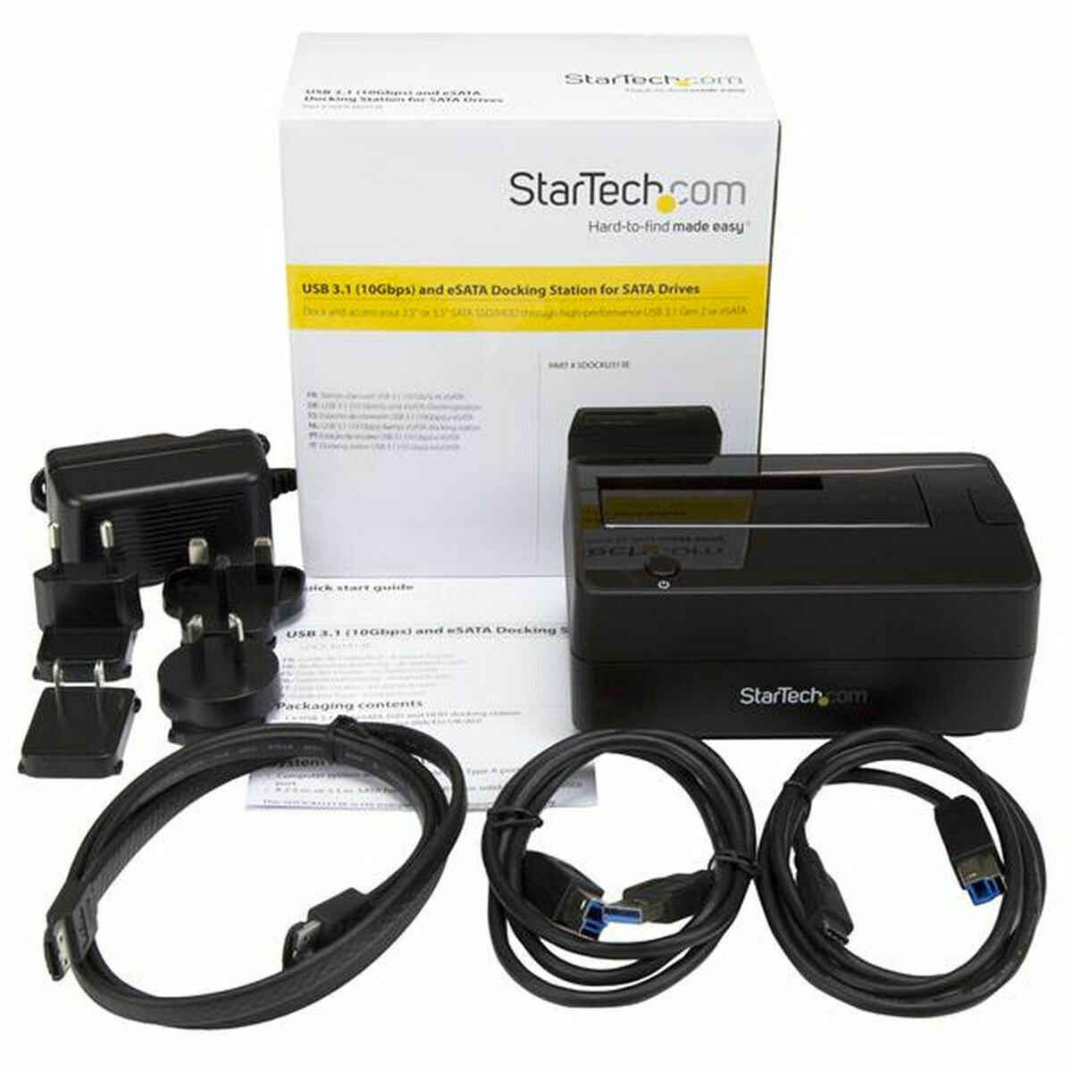 USB 3.1 10Gbps/eSATA Single-bay Dock