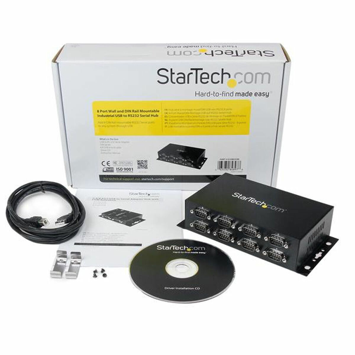 8 Port USB to DB9 RS232 Serial Adapter