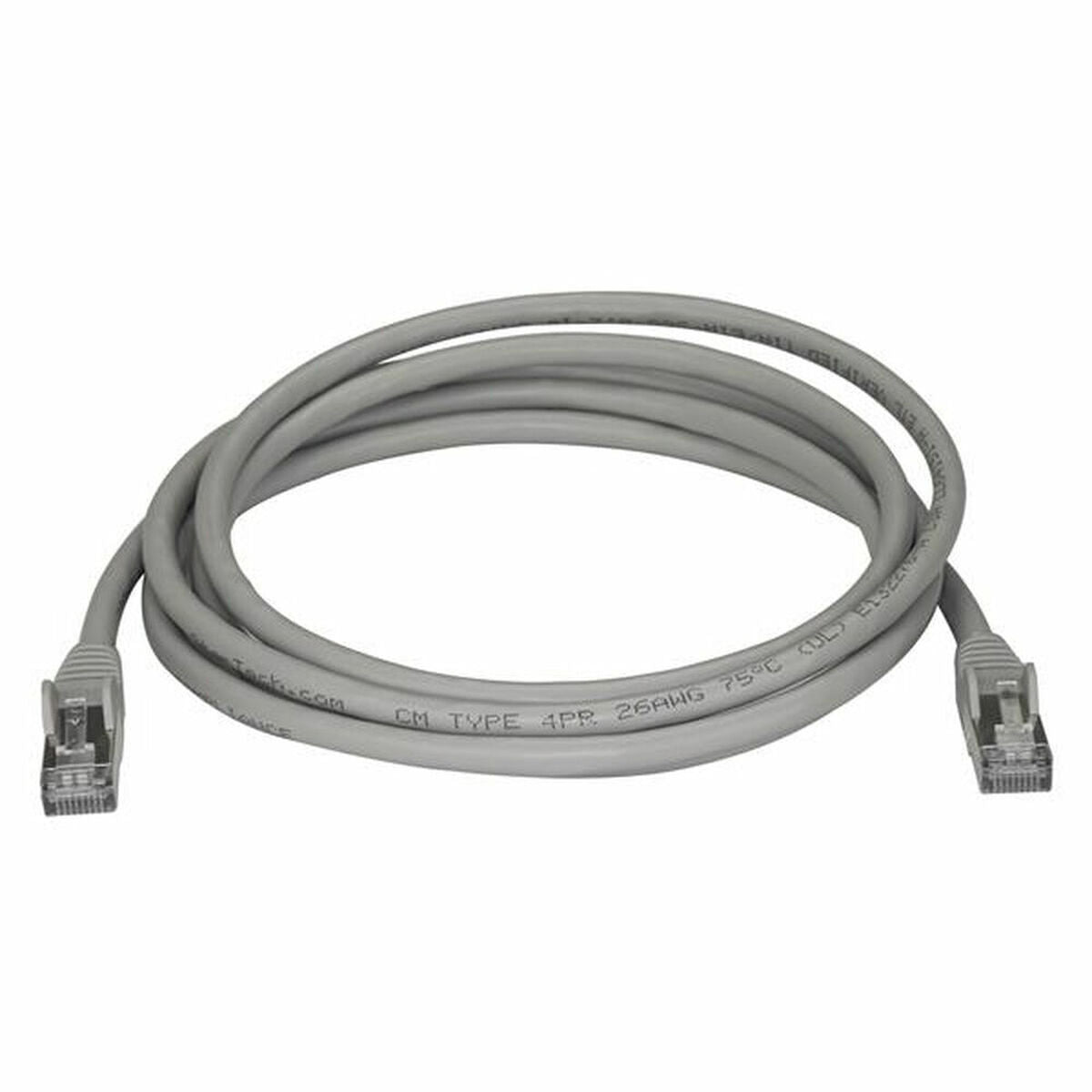 2m Gray Cat6a Ethernet Cable - STP