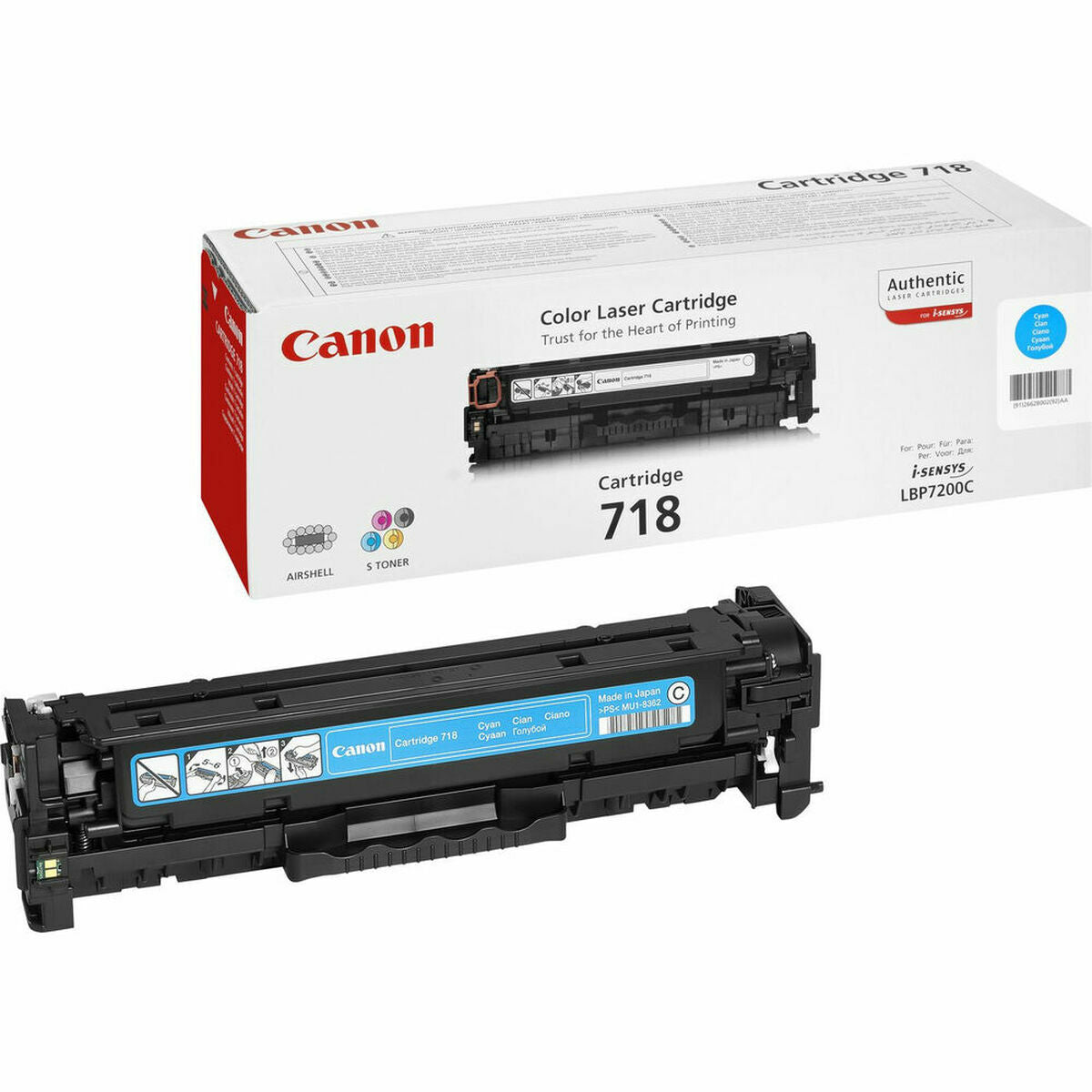 Toner/718 CLBP Cartridge CY