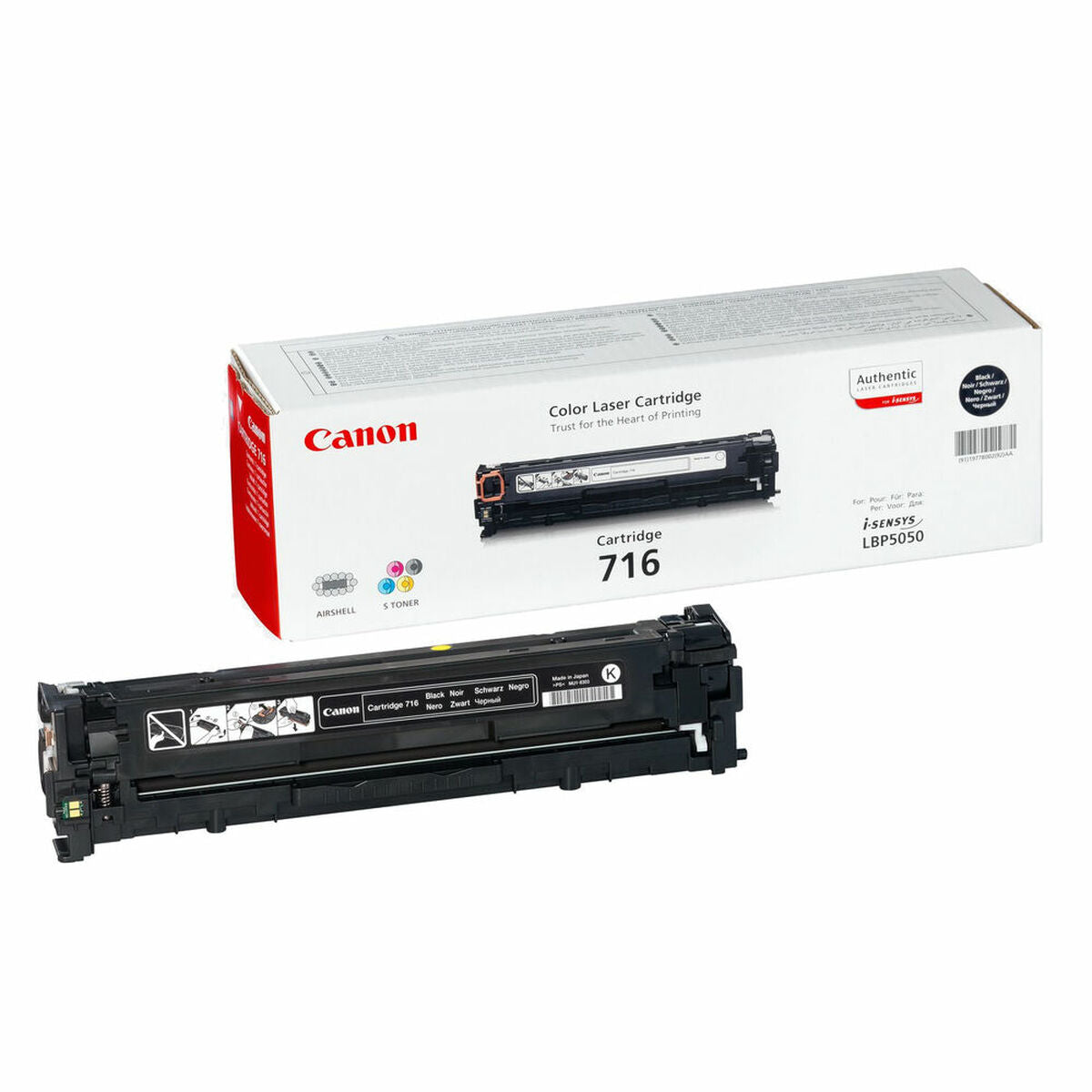 CANON 716 cartouche de toner noir capacite standard 2.300 pages pack de 1