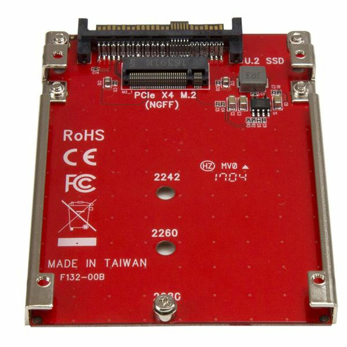 M.2 Drive to U.2 SFF-8639 Host Adapter