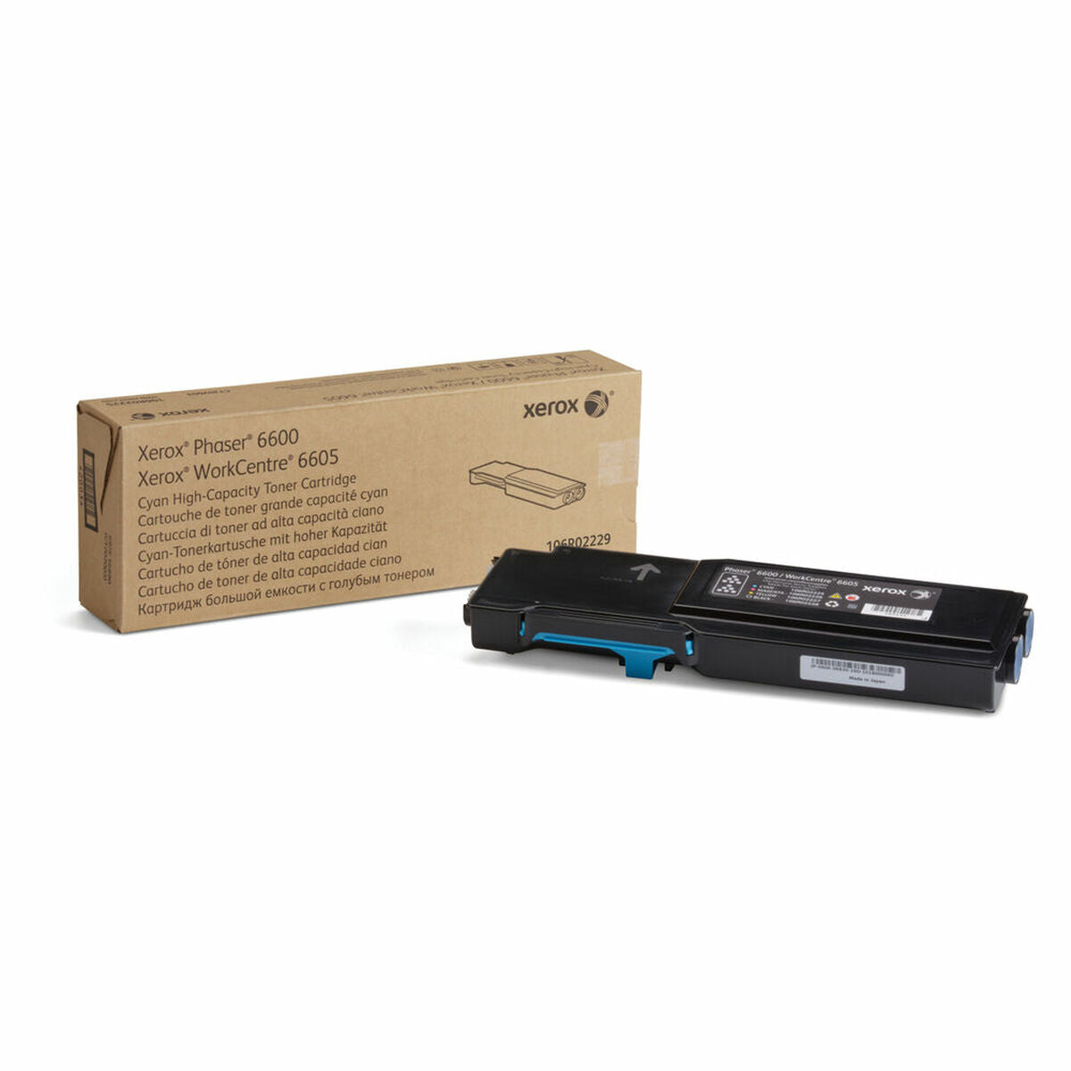 Toner/Cyan High Cap Yield 6k f 6600