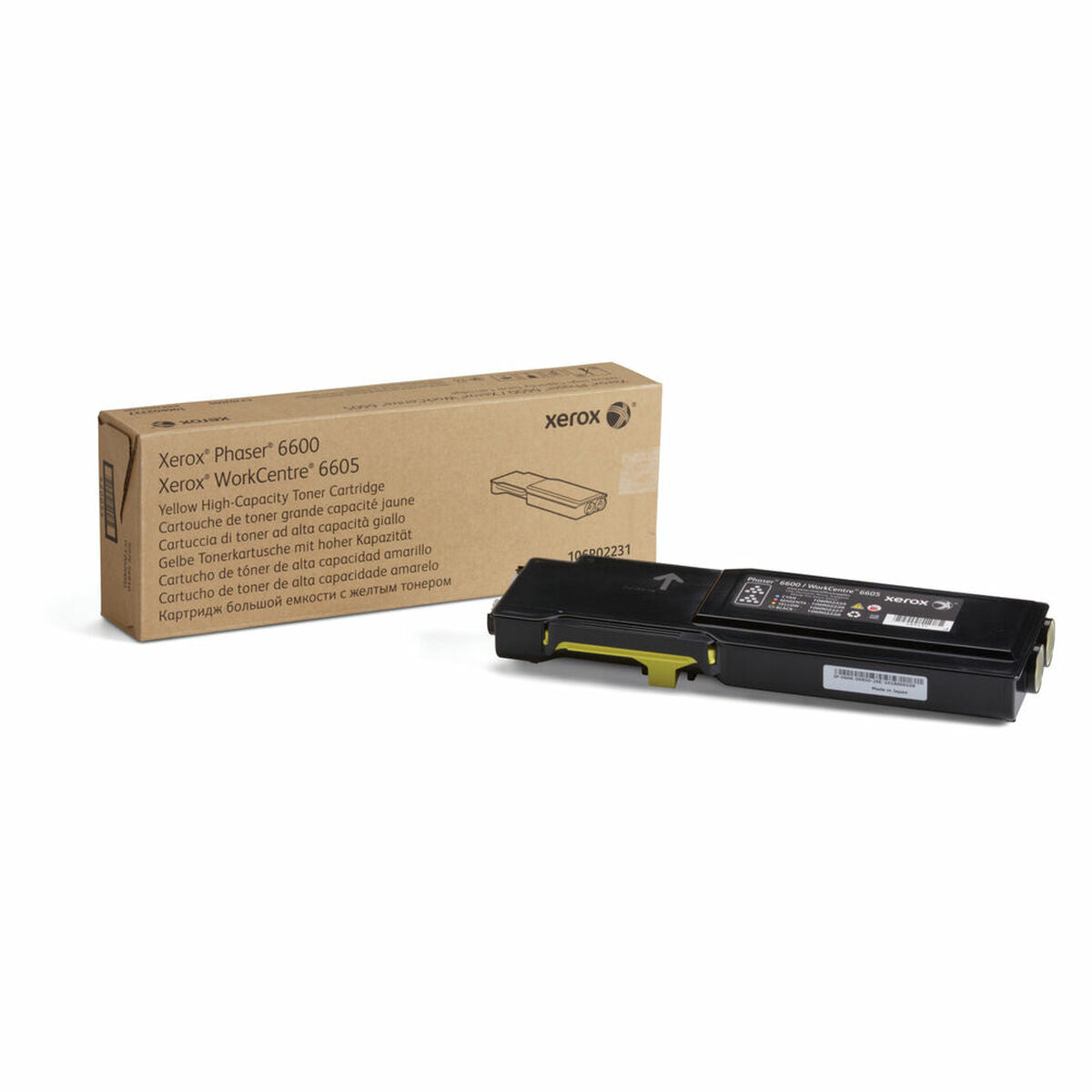 Toner/Yellow High Cap Yield 6k f 6600