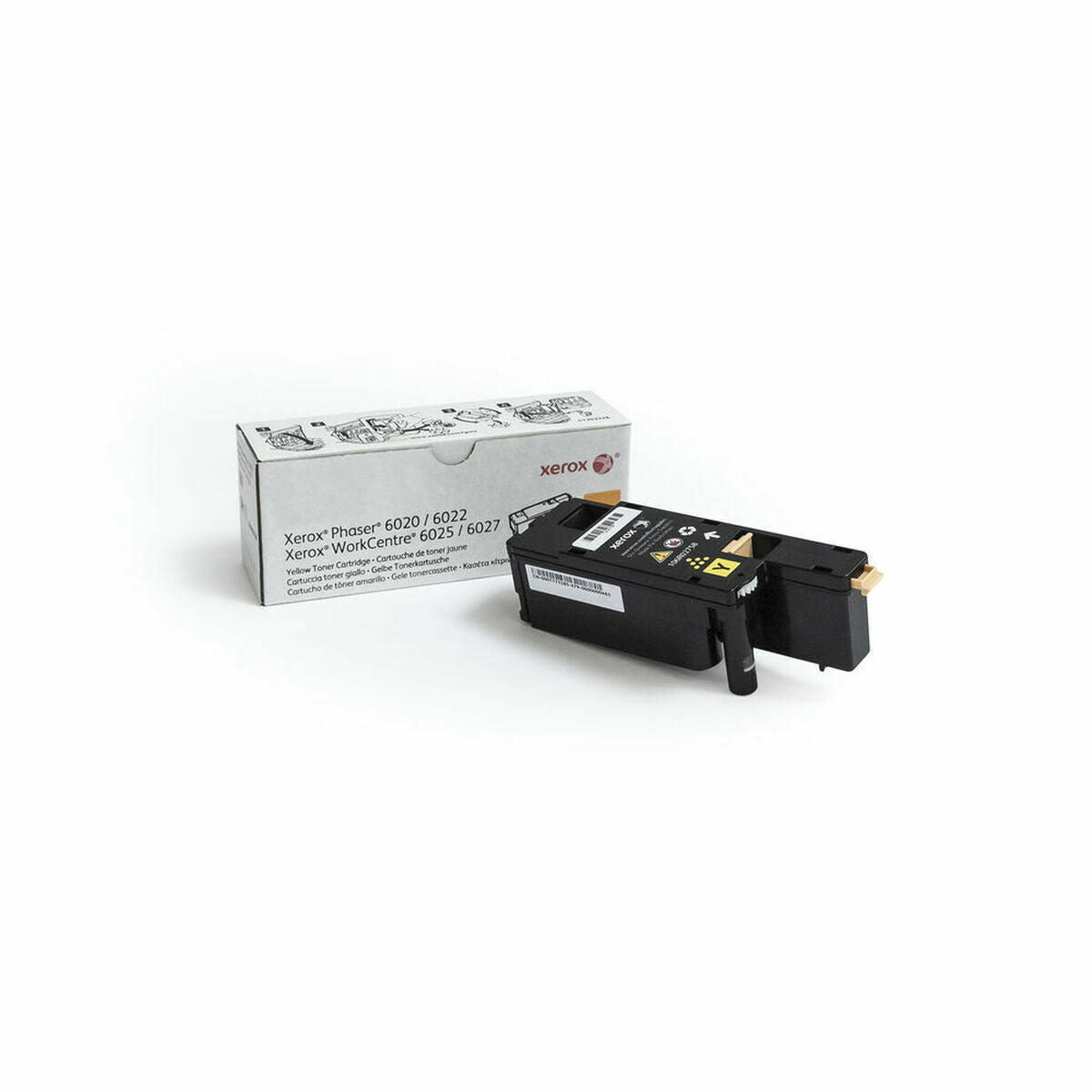 Toner Yellow Std Cap 6020/6022/6025/6027