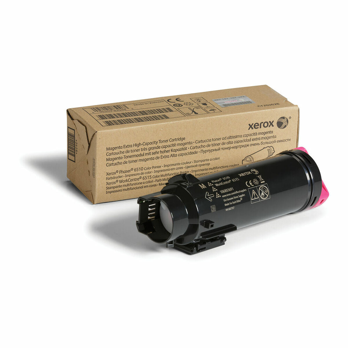 XEROX Toner Magenta Extra Haute Capacité 4.500 pages pour Phaser 6510 Workcentre 6515
