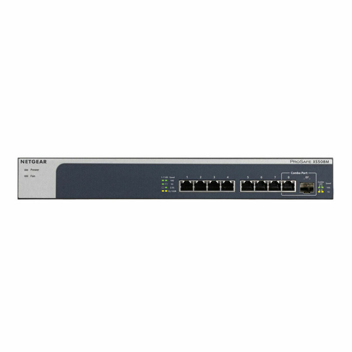 NETGEAR XS508M Switch 8 ports Multi-Gigabit 10/5/2,5/1 Gbps & 1 sfp+