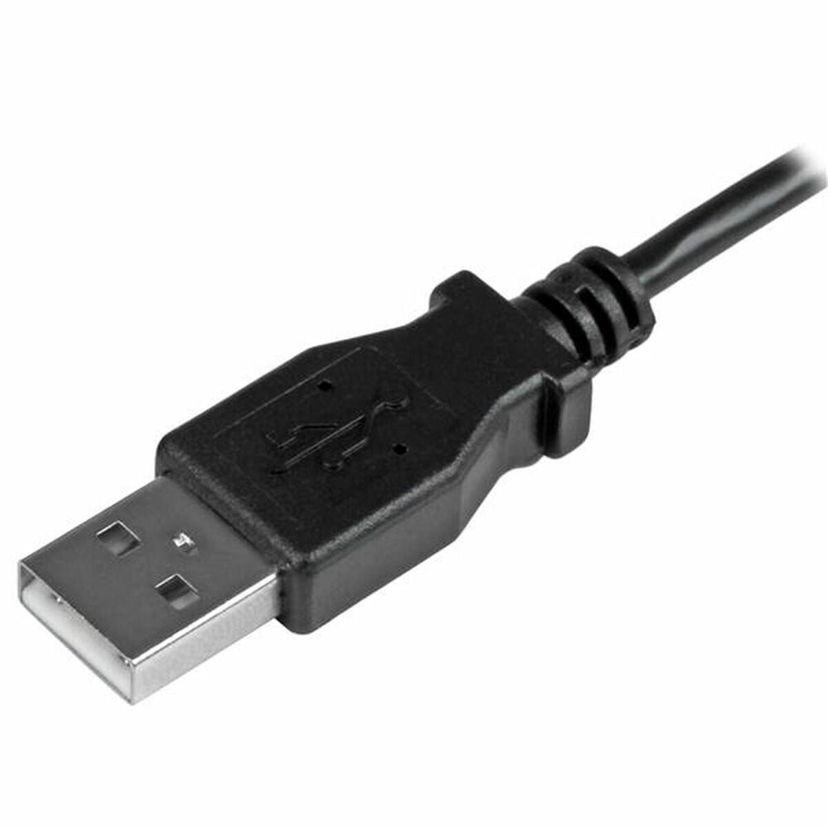 Cable Micro USB Left Angle 24AWG - 0.5m