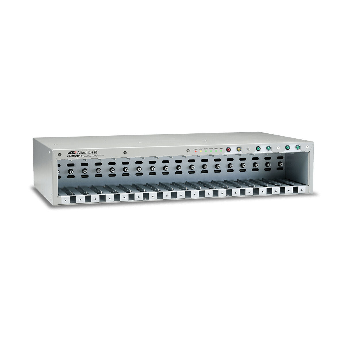 ALLIED AT-MMCR18-60 Châssis 2U 18 Slots pour convertisseurs MMC2xxx
