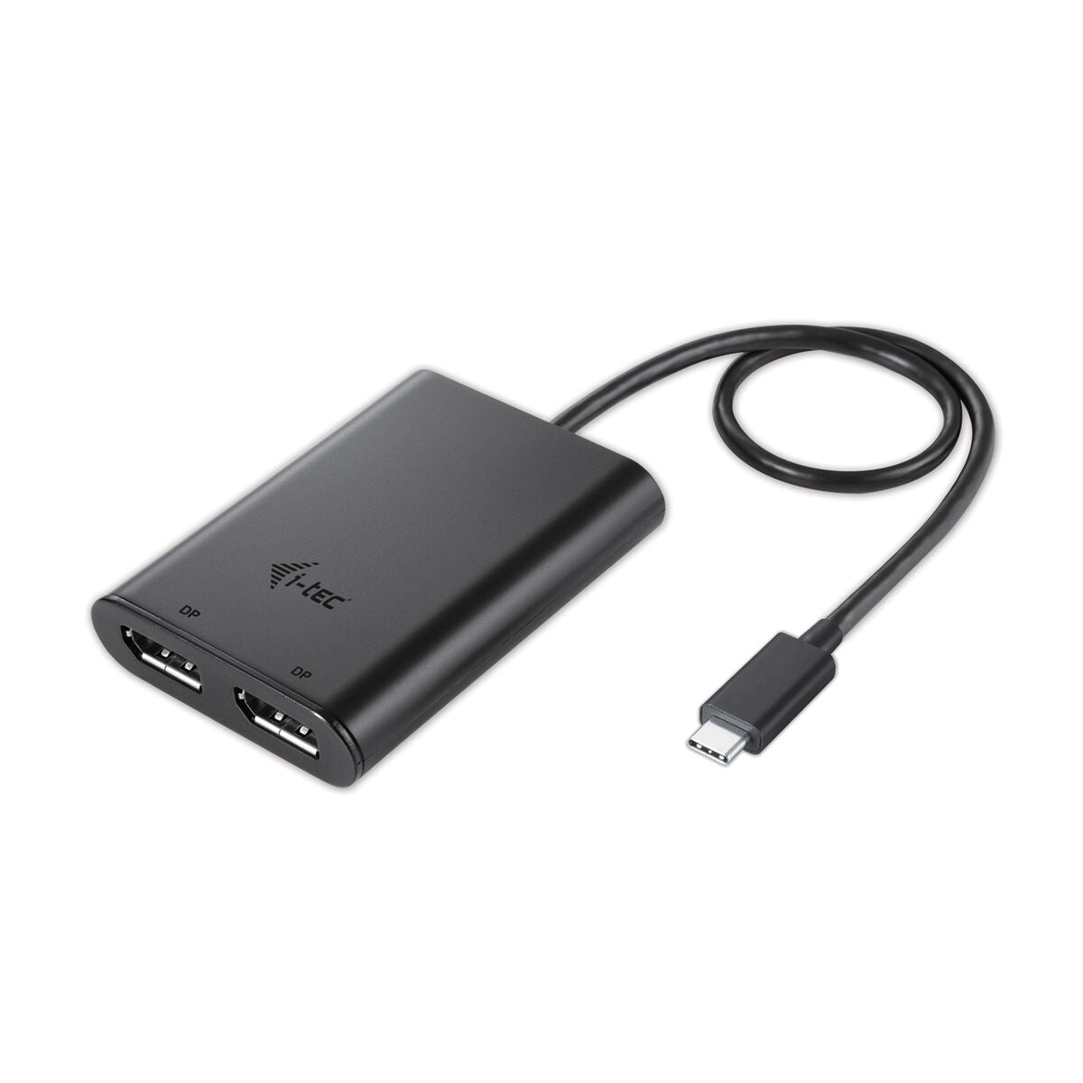 I-TEC USB C to Dual DisplayPort VideoAdapter 2xDisplayPort 4K Ultra HD compatible with Thunderbolt 3
