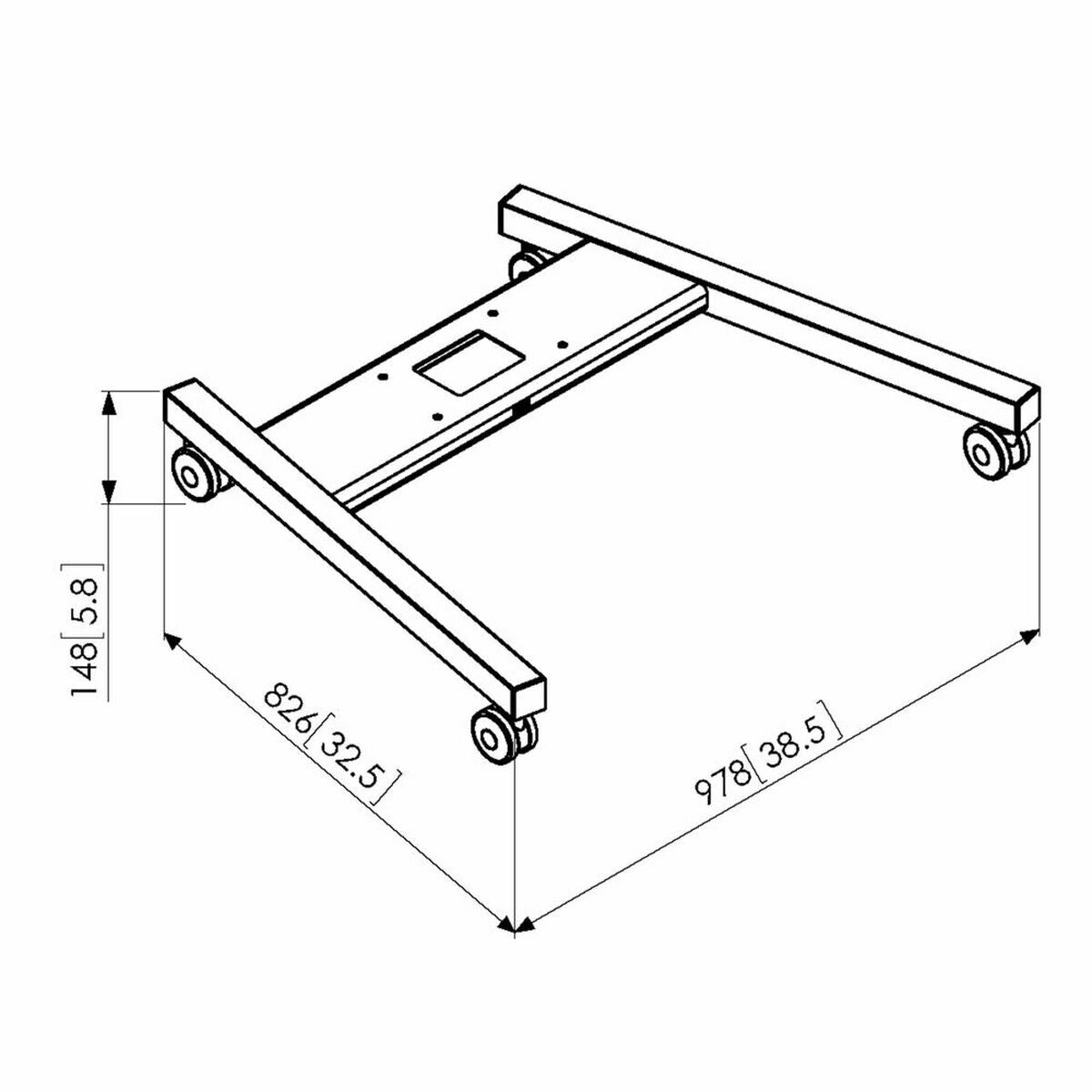 PFT 8520/trolley frame large black