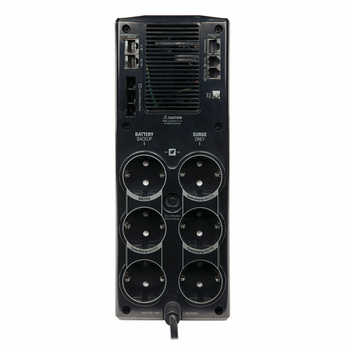 APC Back-UPS Pro 1500 UPS AC 230V 865Watt 1500VA USB output connectors 6