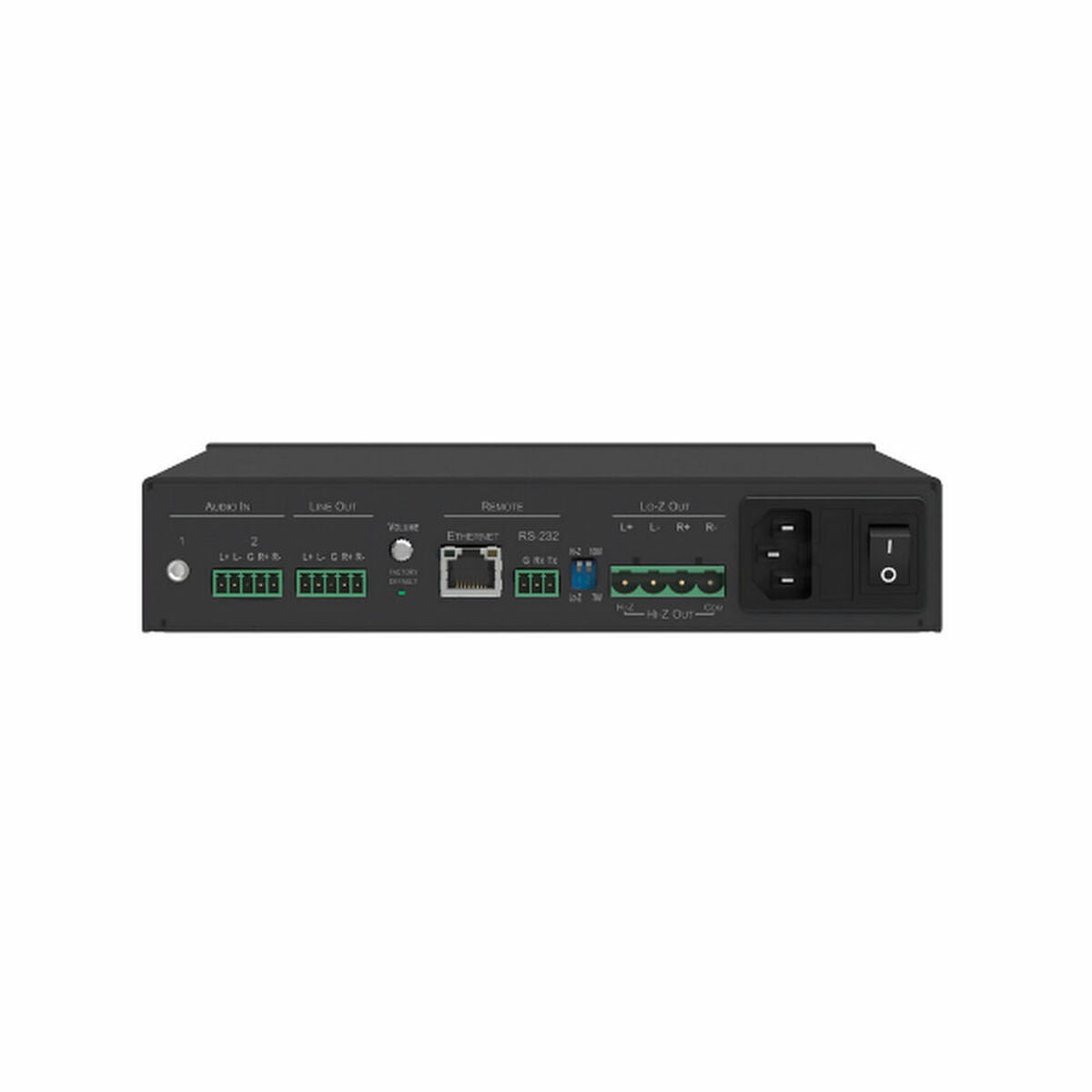 Kramer 1x120W @ 70V/100V And  2x60W @ 8Ohm Controllable Power Amplifi